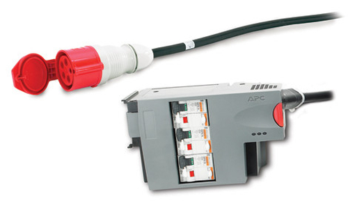 APC Stromverteilung Mod&period; 3-polig&comma; 5-adrig RCD&comma; 32 A&comma; 30 mA&comma; IEC309&comma; 500 CM