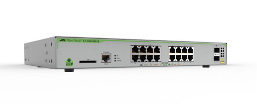 Allied Telesis AT-GS970M/18-50 L3 Managed Switch, 16x RJ-45, Backplane: 36 Gbit/s Allied Telesis AT-GS970M/18-50 L3 Managed Switch, 16x RJ-45, Backplane: 36 Gbit/s