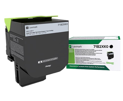Lexmark 71B2XK0&comma; original&comma; schwarz&comma; Toner