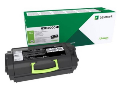 Lexmark 63B2000, original, schwarz Lexmark 63B2000, original, schwarz