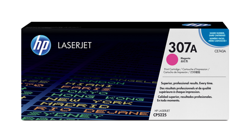 HP 307A Magenta Original LaserJet Toner Cartridge, magenta HP 307A Magenta Original LaserJet Toner Cartridge, magenta