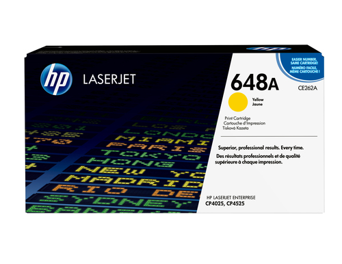 HP 648A Yellow Original LaserJet Toner Cartridge, gelb HP 648A Yellow Original LaserJet Toner Cartridge, gelb