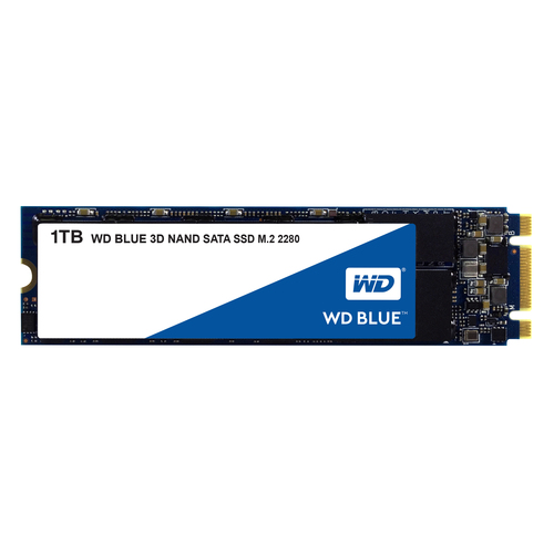 1 TB SSD Western Digital Blue 3D, lesen: 560 MB/s, schreiben: 530 MB/s 1 TB SSD Western Digital Blue 3D, lesen: 560 MB/s, schreiben: 530 MB/s