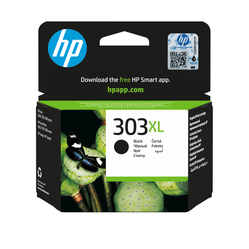 HP 303XL High Yield Black Original Ink Cartridge&comma; schwarz