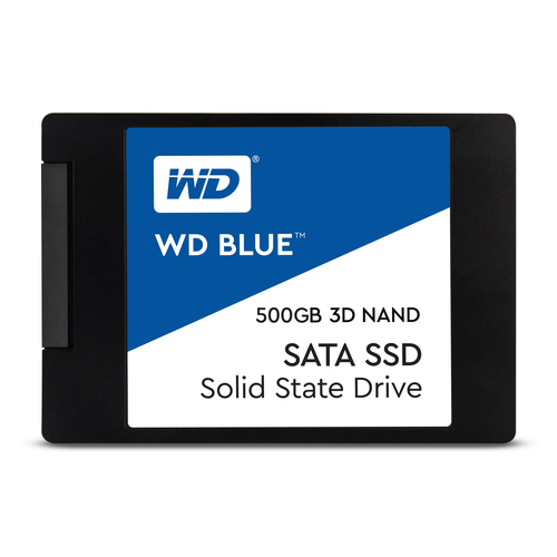 500 GB SSD Western Digital Blue 3D&comma; lesen&colon; 560 MB&sol;s&comma; schreiben&colon; 530 MB&sol;s