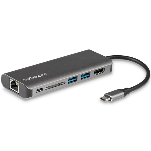 StarTech.com DKT30CSDHPD, USB 3.2 Gen 1 (3.1 Gen 1) Type-C, schwarz, grau, Kunststoff Gehäuse StarTech.com DKT30CSDHPD, USB 3.2 Gen 1 (3.1 Gen 1) Type-C, schwarz, grau, Kunststoff Gehäuse
