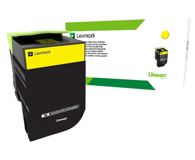 Lexmark 80C8SYE, original, gelb, Toner Lexmark 80C8SYE, original, gelb, Toner