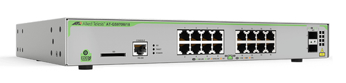 Allied Telesis AT-GS970M/18PS-30 L3 Managed Switch, 16x RJ-45, Backplane: 36 Gbit/s, PoE Allied Telesis AT-GS970M/18PS-30 L3 Managed Switch, 16x RJ-45, Backplane: 36 Gbit/s, PoE