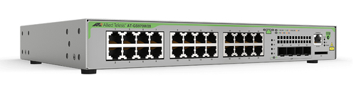 Allied Telesis AT-GS970M/28PS-30 L3 Managed Switch, 24x RJ-45, Backplane: 56 Gbit/s, PoE Allied Telesis AT-GS970M/28PS-30 L3 Managed Switch, 24x RJ-45, Backplane: 56 Gbit/s, PoE