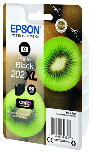 Epson 202XL, original, schwarz, Tinte Epson 202XL, original, schwarz, Tinte