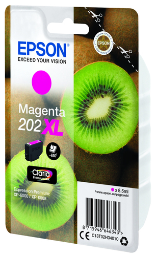 Epson 202XL, original, magenta, Tinte Epson 202XL, original, magenta, Tinte