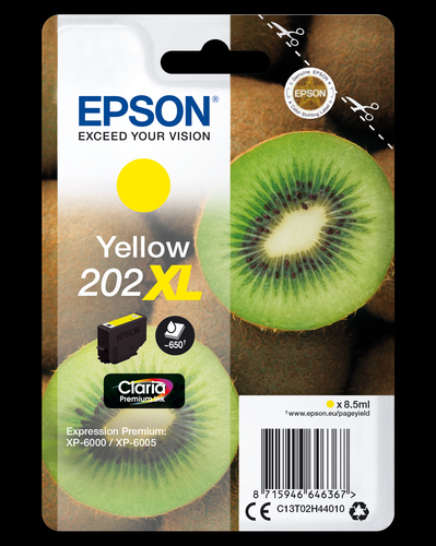 Epson 202XL, original, gelb, Tinte Epson 202XL, original, gelb, Tinte