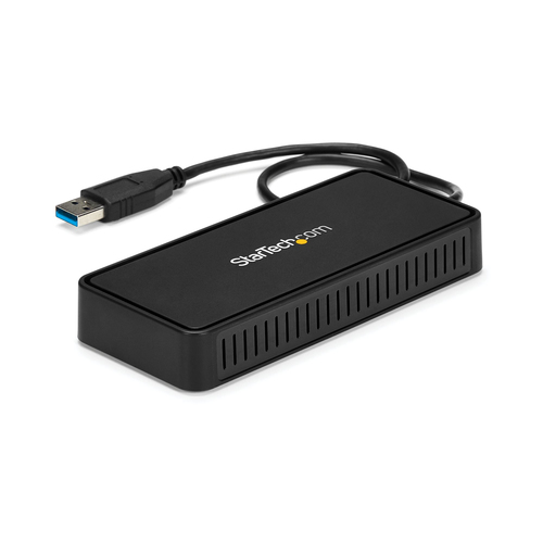 StarTech.com USBA2DPGB, USB 3.2 Gen 1 (3.1 Gen 1) Type-A, schwarz StarTech.com USBA2DPGB, USB 3.2 Gen 1 (3.1 Gen 1) Type-A, schwarz