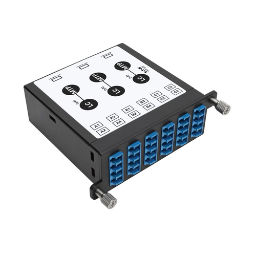 Tripp Lite N484-3M8L12S 40/100 Gb Singlemode-Glasfaser-Breakout-Kassette, 40 Gb bis 4 x 10 Gb, 100 Gb bis 4 x 25 Gb, (x3) 8-Glasfaser MTP/MPO (APC) bis (x12) LC (UPC) Duplex 8,3/125, N484-Gehäuse Tripp Lite N484-3M8L12S 40/100 Gb Singlemode-Glasfaser-Breakout-Kassette, 40 Gb bis 4 x 10 Gb, 100 Gb bis 4 x 25 Gb, (x3) 8-Glasfaser MTP/MPO (APC) bis (x12) LC (UPC) Duplex 8,3/125, N484-Gehäuse