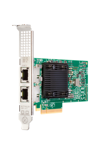 HPE Ethernet 10Gb 2-port FLR-T X550-AT2 Adapter, Ethernet, 10 Mbit/s HPE Ethernet 10Gb 2-port FLR-T X550-AT2 Adapter, Ethernet, 10 Mbit/s