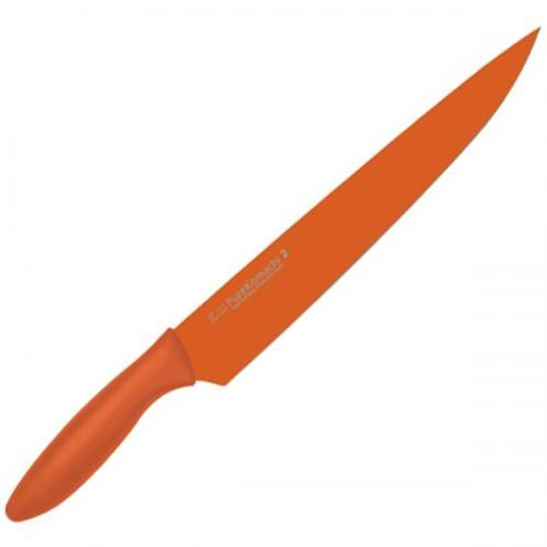 KAI Pure Komachi 2 Schinkenmesser 34&period;5cm orange 