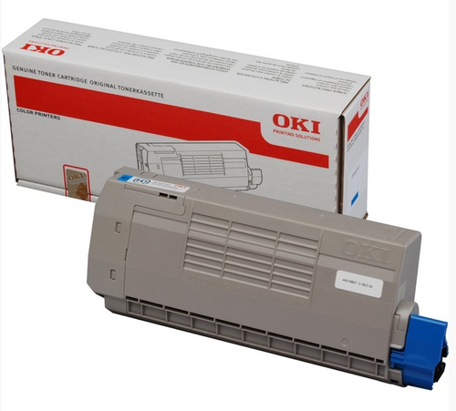 OKI Cyan Toner Cartridge&comma; original&comma; cyan&comma; Toner