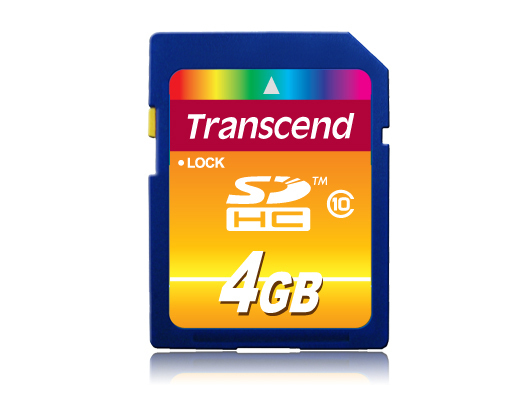 4GB Transcend Class6 SDHC Speicherkarte