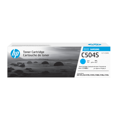 HP CLT-C504S Cyan Original Toner Cartridge&comma; cyan&comma; Toner