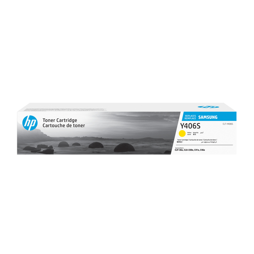 HP CLT-Y406S Yellow Original Toner Cartridge&comma; gelb&comma; Toner