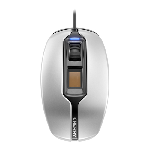 CHERRY MC 4900 schwarz&comma; silber Maus&comma; Beidh&auml;ndig&comma; B&uuml;ro&comma; USB