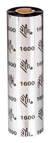 Zebra 1600 Wax Thermoband 450 m Schwarz Zebra 1600 Wax Thermoband 450 m Schwarz