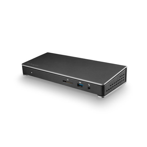 StarTech&period;com TB3DOCK2DPPU&comma; USB 3&period;2 Gen 1 &lpar;3&period;1 Gen 1&rpar; Type-C&comma; schwarz&comma; USB Power Delivery&comma; Aluminium Geh&auml;use