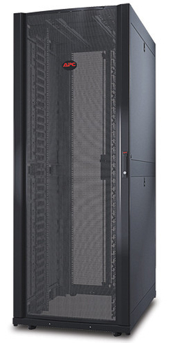APC NetShelter SX Netzwerkgeh&auml;use mit schwarzen Seitenteilen&comma; 42 HE&comma; 750 mm breit x 1070 mm tief