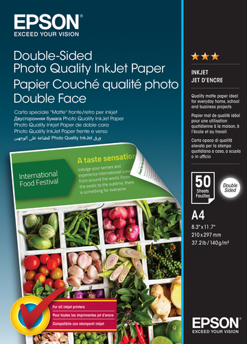 Epson Double-Sided Photo Quality Inkjet