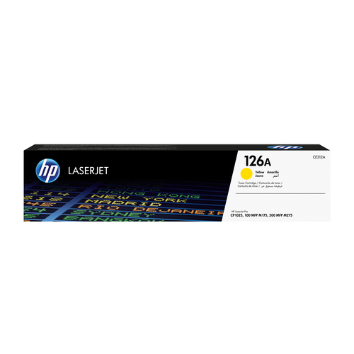 HP 126A Yellow Original LaserJet Toner Cartridge, gelb HP 126A Yellow Original LaserJet Toner Cartridge, gelb