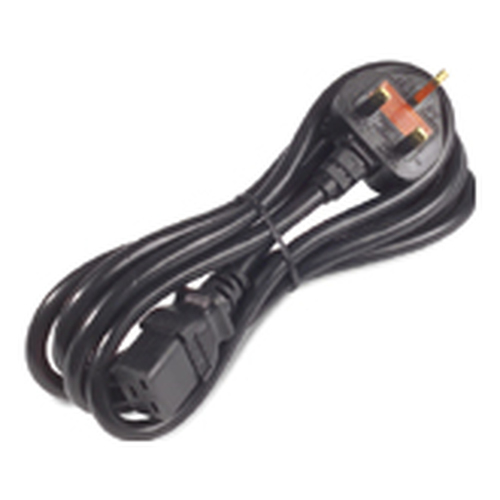 APC Pwr Cord, 16A, 200-240V, C19 to UK Plug APC Pwr Cord, 16A, 200-240V, C19 to UK Plug
