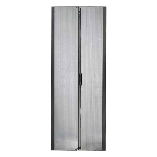 APC NetShelter SX, 42 HE, 750 mm breit, zweiteilige perforierte Tür, schwarz APC NetShelter SX, 42 HE, 750 mm breit, zweiteilige perforierte Tür, schwarz