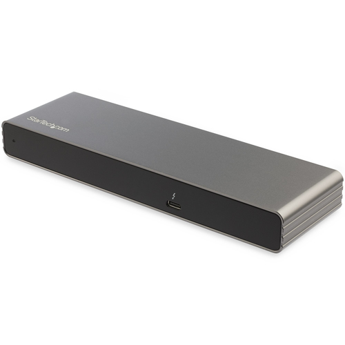 StarTech.com TB3DK2DHVUE, Thunderbolt 3, grau, USB Power Delivery, Aluminium Gehäuse StarTech.com TB3DK2DHVUE, Thunderbolt 3, grau, USB Power Delivery, Aluminium Gehäuse
