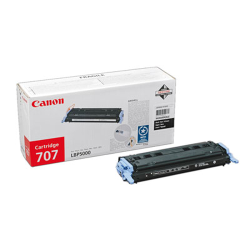 Canon 707 Black Toner Cartridge, original, schwarz, Toner Canon 707 Black Toner Cartridge, original, schwarz, Toner