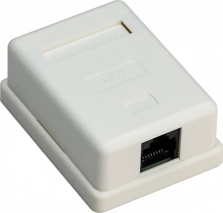 RJ45-Dose goobay Cat.6 Anschlussdose RJ45-Dose goobay Cat.6 Anschlussdose