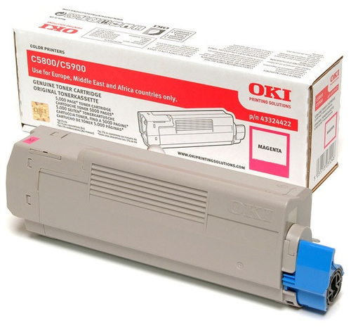 OKI 43324422&comma; original&comma; magenta&comma; Toner