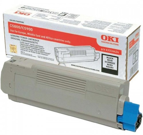 OKI 43324424&comma; original&comma; schwarz&comma; Toner