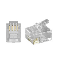 Modularstecker, 10x 6P6C RJ12 zum Crimpen