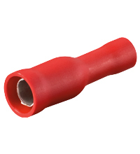 Rundh&uuml;lse 0&comma;5 bis 1 mm&sup2; rot &lpar;10 St&period;&rpar;