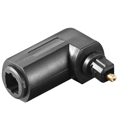 goobay Toslink Digital Audio Adapter 90° Toslink-Stecker > Toslink-Kupplung goobay Toslink Digital Audio Adapter 90° Toslink-Stecker > Toslink-Kupplung