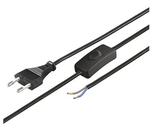 Kabel mit Eurostecker zum Konfektionieren Kabel mit Eurostecker zum Konfektionieren