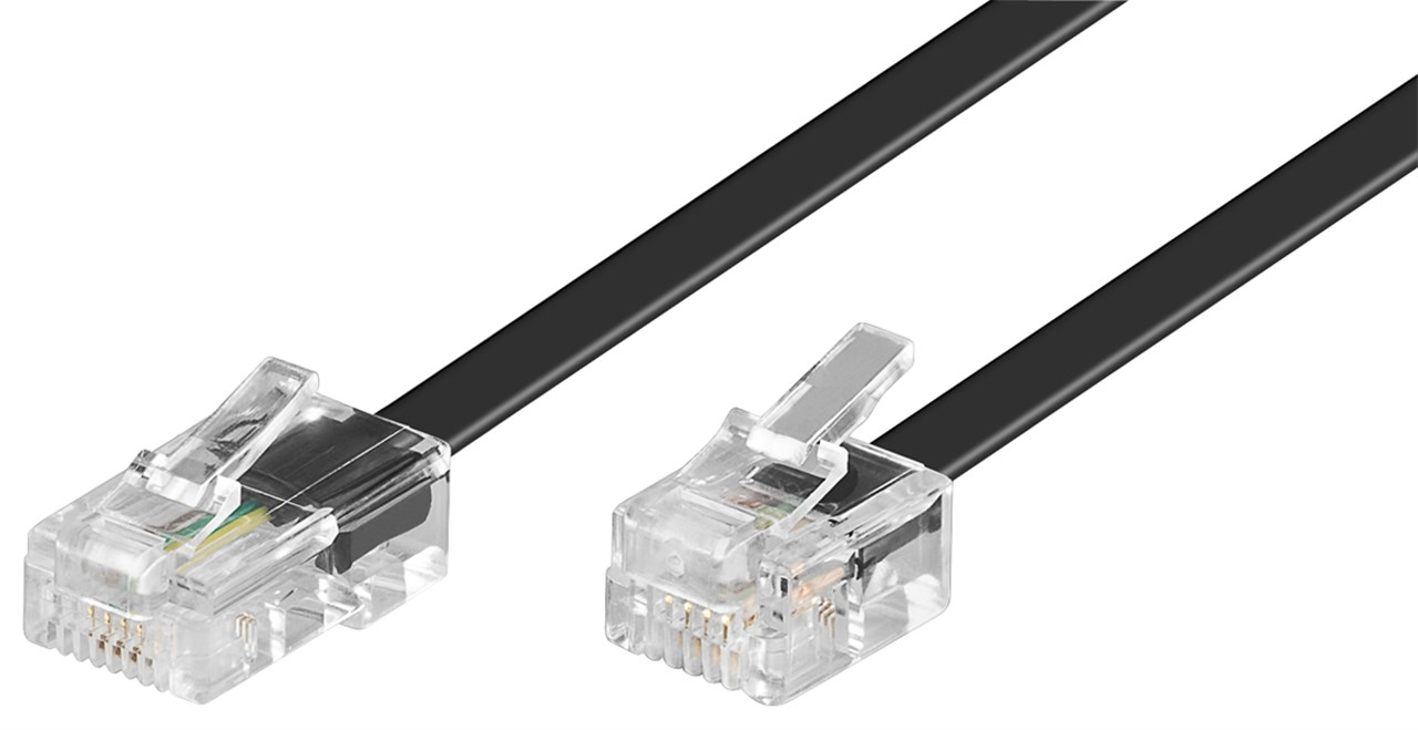 10m Telefonkabel , RJ45-Stecker (8P4C) 10m Telefonkabel , RJ45-Stecker (8P4C)