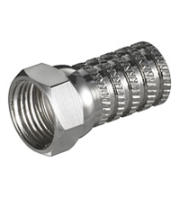 goobay Aufdreh-F-Stecker 6,0 mm