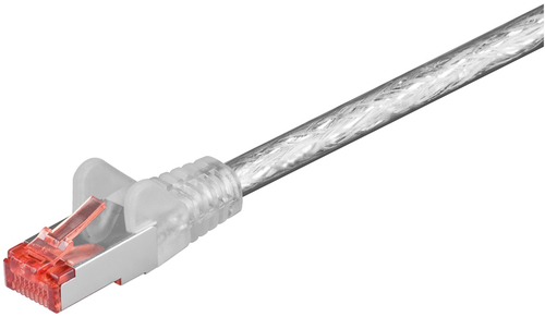 0&comma;25m Patchkabel Cat6&comma; S&sol;FTP&comma; transparent&comma; Kupfer&comma; Goobay