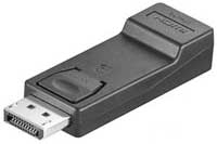 DisplayPort auf HDMI-Adapter 1.1, vergoldet stecker/buchse goobay DisplayPort auf HDMI-Adapter 1.1, vergoldet stecker/buchse goobay