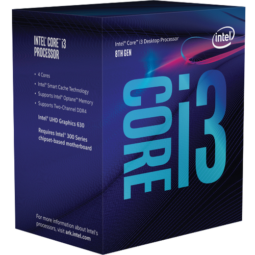 Intel Core i3 i3-8100T&comma; tray&comma; 4C&sol;4T&comma; LGA 1151 &lpar;Socket H4&rpar;&comma; Coffee Lake CPU