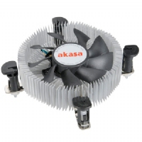 Akasa AK-CCE-7106HP CPU-Lüfter, 1x 75x75x15mm, 600-3000rpm, 56.7m³/h, 33.37 CFM, 18.9-31.9dB(A) Akasa AK-CCE-7106HP CPU-Lüfter, 1x 75x75x15mm, 600-3000rpm, 56.7m³/h, 33.37 CFM, 18.9-31.9dB(A)
