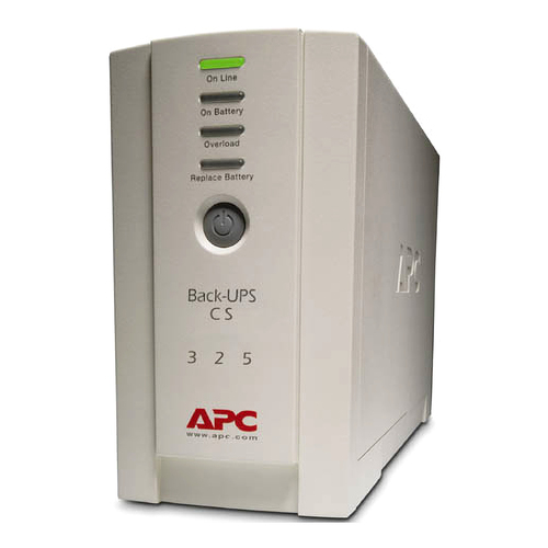 APC Back-UPS CS 325 w/o SW 0,325 kVA, Standby (Offline), 210 W APC Back-UPS CS 325 w/o SW 0,325 kVA, Standby (Offline), 210 W