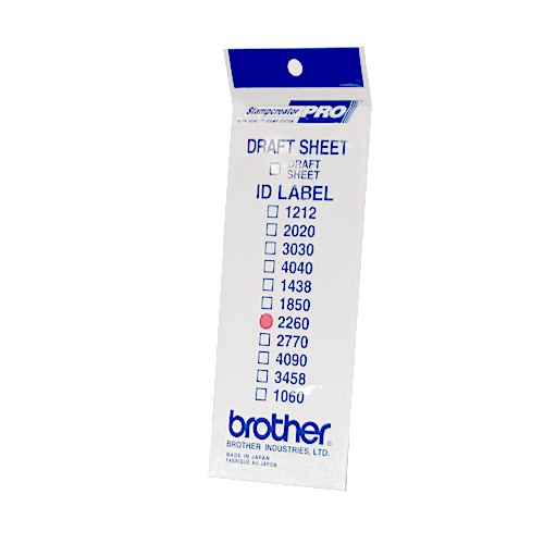 Brother ID2260 Druckeretikett Brother ID2260 Druckeretikett