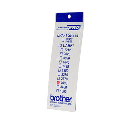 Brother ID4090 Druckeretikett Weiß Brother ID4090 Druckeretikett Weiß
